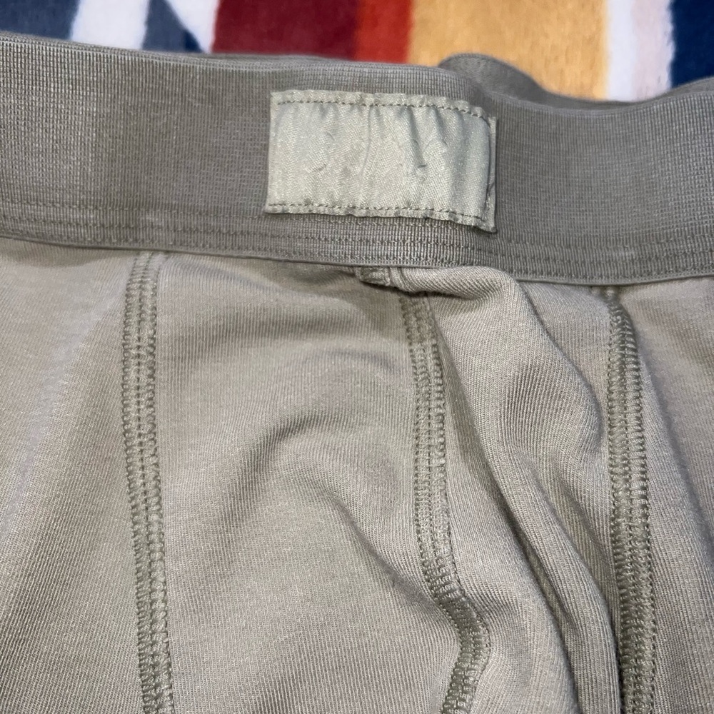 Men's Skims Olive Boxer Briefs - Picture 2 of 6